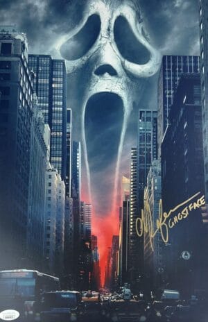 MAX LAFERRIERE SIGNED 11x17 PHOTO SCREAM VI 6 GHOSTFACE HORROR AUTOGRAPH JSA 975