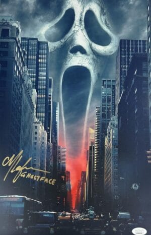 MAX LAFERRIERE SIGNED 11x17 PHOTO SCREAM VI 6 GHOSTFACE HORROR AUTOGRAPH JSA 976