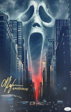 MAX LAFERRIERE SIGNED 11x17 PHOTO SCREAM VI 6 GHOSTFACE HORROR AUTOGRAPH JSA 977