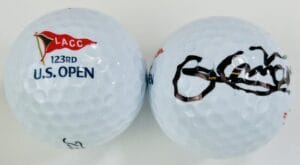 OMAR MORALES SIGNED 2023 U.S. OPEN GOLF BALL US AUTOGRAPH UCLA K2