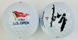 KIM JOO-HYUNG TOM KIM SIGNED 2023 U.S. OPEN GOLF BALL US LACC AUTOGRAPH K1