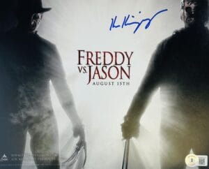 KEN KIRZINGER FRIDAY THE 13TH SIGNED 8X10 PHOTO JASON VOORHEES AUTOGRAPH BAS 107