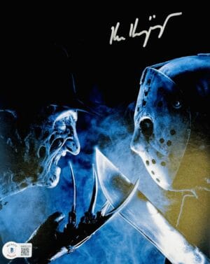 KEN KIRZINGER FRIDAY THE 13TH SIGNED 8X10 PHOTO JASON VOORHEES AUTOGRAPH BAS 195