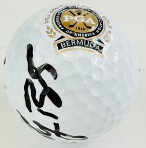 KEEGAN BRADLEY SIGNED 2011 PGA GRAND SLAM OF GOLF CHAMPIONSHIP BALL AUTOGRAPH K1
