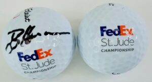 BRIAN HARMAN SIGNED 2023 FEDEX ST. JUDE CLASSIC GOLF BALL PLAYOFFS AUTOGRAPH K1