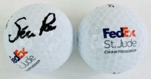 SEAMUS POWER SIGNED 2023 FEDEX ST. JUDE CLASSIC GOLF BALL MASTERS AUTOGRAPH K1
