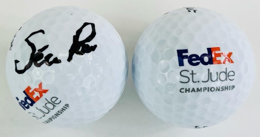 SEAMUS POWER SIGNED 2023 FEDEX ST. JUDE CLASSIC GOLF BALL MASTERS AUTOGRAPH K1