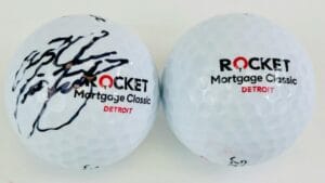 RICKIE FOWLER SIGNED 2023 ROCKET MORTGAGE CLASSIC GOLF BALL AUTOGRAPH WINNER K1