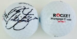 RICKIE FOWLER SIGNED 2023 ROCKET MORTGAGE CLASSIC GOLF BALL AUTOGRAPH WINNER K2