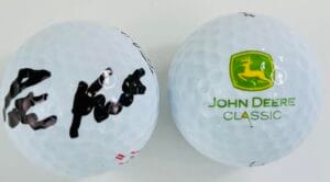 PETER KUEST SIGNED JOHN DEERE CLASSIC GOLF BALL 2023 BYU COUGARS AUTOGRAPH K2