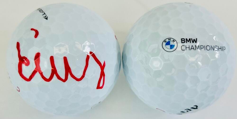 EMILIANO GRILLO SIGNED 2023 BMW CHAMPIONSHIP GOLF BALL TOUR OLYMPIA FIELDS K1