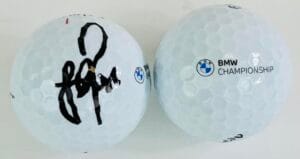 JUSTIN ROSE SIGNED 2023 BMW CHAMPIONSHIP GOLF BALL PGA TOUR OLYMPIA FIELDS K1