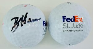 BRIAN HARMAN SIGNED 2023 FEDEX ST. JUDE CLASSIC GOLF BALL PLAYOFFS AUTOGRAPH K2