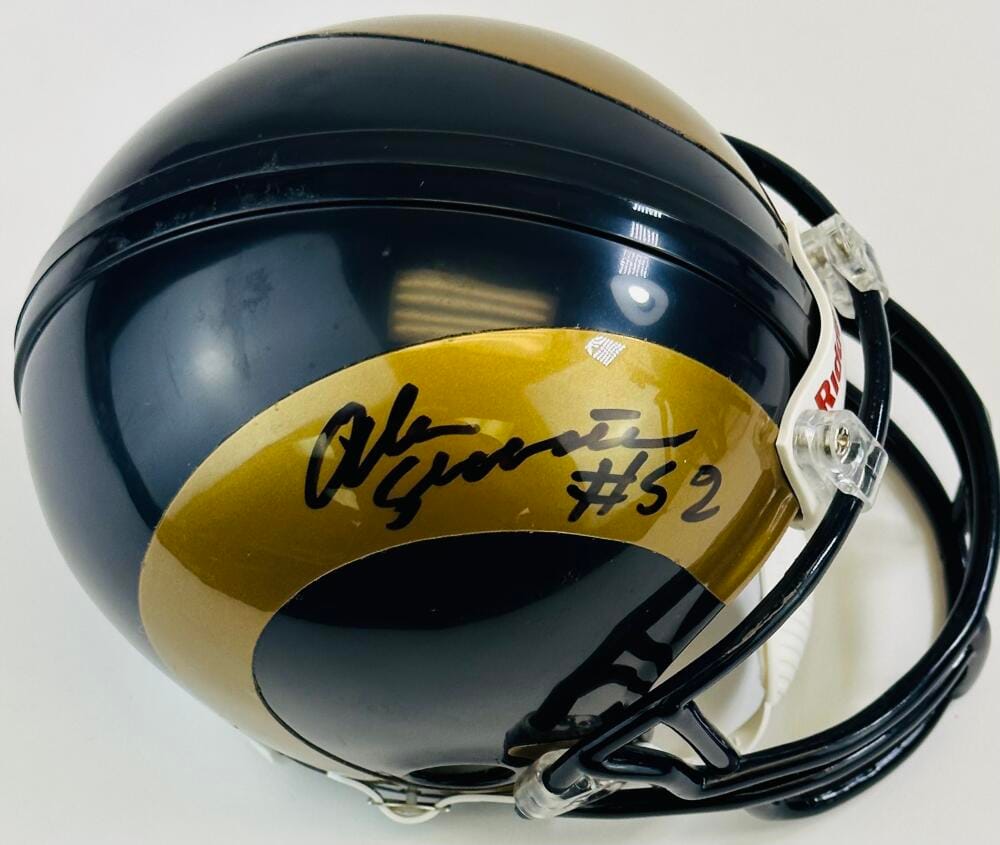 ALEC OGLETREE SIGNED ST. LOUIS RAMS MINI HELMET GEORGIA BULLDOGS AUTOGRAPH J3