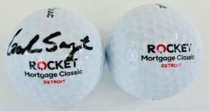 GORDON SARGENT SIGNED ROCKET MORTGAGE CLASSIC GOLF BALL 2023 AUGUSTA MASTERS K5
