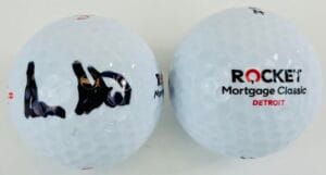 SAM STEVENS SIGNED ROCKET MORTGAGE CLASSIC GOLF BALL OKLAHOMA STATE AUTOGRAPH K1