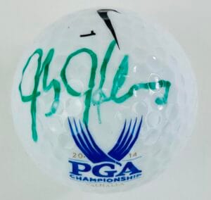 J.B. JB HOLMES SIGNED 2014 PGA CHAMPIONSHIP VALHALLA GOLF BALL PGA AUTOGRAPH J1