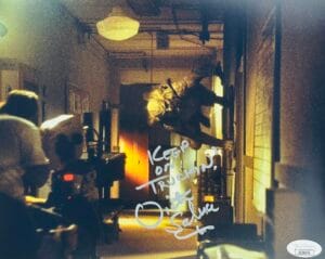 VICTOR SALVA JEEPERS CREEPERS SIGNED 8X10 PHOTO THE CREEPER AUTOGRAPH JSA 476