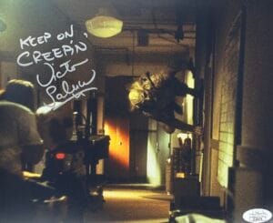 VICTOR SALVA JEEPERS CREEPERS SIGNED 8X10 PHOTO THE CREEPER AUTOGRAPH JSA 474