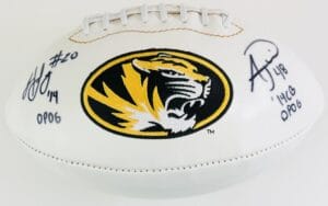 HENRY JOSEY ANDREW WILSON SIGNED MISSOURI MIZZOU TIGERS FOOTBALL AUTOGRAPH J2