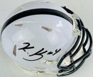 KALEN KING SIGNED PENN STATE NITTANY LIONS FOOTBALL MINI HELMET AUTOGRAPH COA J4