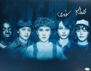 FINN WOLFHARD GATEN MATARAZZO SIGNED 16x20 PHOTO STRANGER THINGS AUTOGRAPH JSA 3