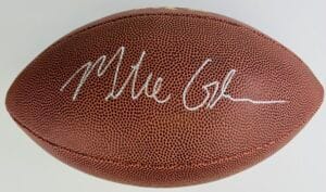 MIKE GLENNON SIGNED NFL FOOTBALL NC STATE WOLF PACK BUCCANEERS AUTOGRAPH J9
