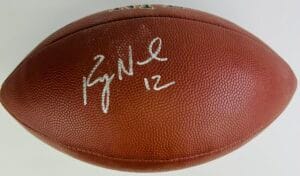 RYAN NASSIB SIGNED NFL FOOTBALL SYRACUSE ORANGE NEW YORK GIANTS AUTOGRAPH J2