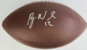 RYAN NASSIB SIGNED NFL FOOTBALL SYRACUSE ORANGE NEW YORK GIANTS AUTOGRAPH J4
