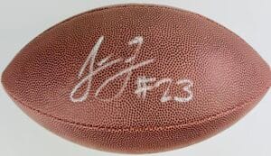 JOHNATHAN FRANKLIN SIGNED NFL FOOTBALL UCLA BRUINS PACKERS AUTOGRAPH COA J1