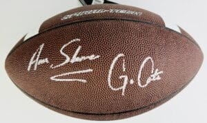 ANU SOLOMAN SIGNED NCAA FOOTBALL ARIZONA WILDCATS BAYLOR BEARS AUTOGRAPH COA K1