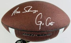 ANU SOLOMAN SIGNED NCAA FOOTBALL ARIZONA WILDCATS BAYLOR BEARS AUTOGRAPH COA J2