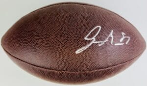 JORDAN MATTHEWS SIGNED NFL FOOTBALL PHILADELPHIA EAGLES CYCLONES AUTOGRAPH J7