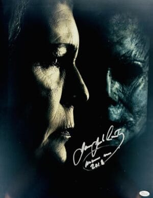 JAMES JUDE COURTNEY SIGNED HALLOWEEN 16X20 PHOTO MICHAEL MYERS AUTOGRAPH JSA 130