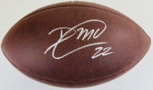 DEXTER MCCLUSTER SIGNED NFL FOOTBALL KANSAS CITY CHIEFS REBELS AUTOGRAPH COA J2