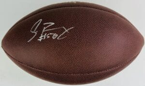 SHANE RAY SIGNED NFL FOOTBALL MISSOURI MIZZOU TIGERS DENVER BRONCOS AUTOGRAPH J2