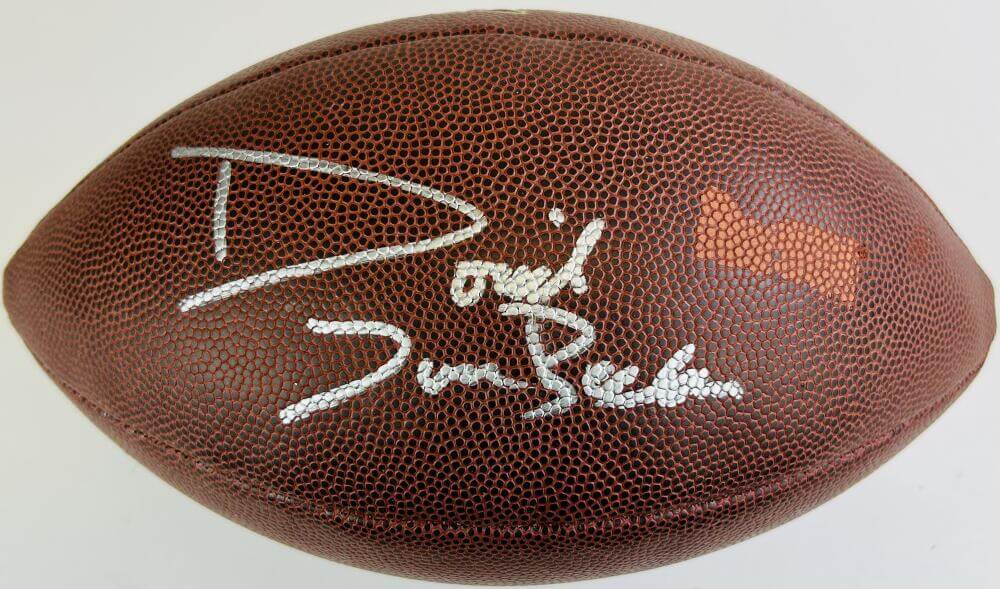 DORIAL GREEN BECKHAM SIGNED NFL FOOTBALL MISSOURI TIGERS TITANS AUTOGRAPH J6