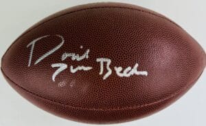 DORIAL GREEN BECKHAM SIGNED NFL FOOTBALL MISSOURI TIGERS TITANS AUTOGRAPH J2