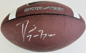DORIAL GREEN BECKHAM SIGNED NIKE FOOTBALL MISSOURI TIGERS TITANS AUTOGRAPH J19