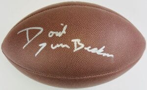 DORIAL GREEN BECKHAM SIGNED NFL FOOTBALL MISSOURI TIGERS TITANS AUTOGRAPH J4