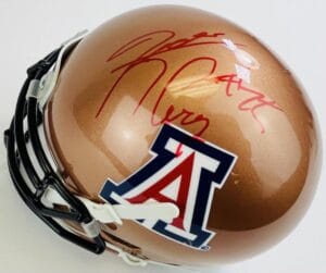 KA'DEEM KADEEM CAREY SIGNED ARIZONA WILDCATS MINI HELMET BEARS AUTOGRAPH J3