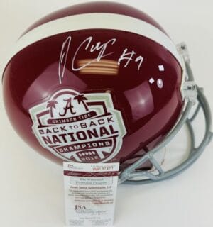 AMARI COOPER SIGNED ALABAMA CRIMSON TIDE 2012 FULL SIZE HELMET AUTOGRAPH JSA J71