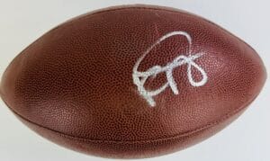 KYLE BOLLER SIGNED NFL FOOTBALL BALTIMORE RAVENS OAKLAND RAIDERS AUTOGRAPH J1