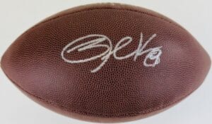 JARED COOK SIGNED NFL FOOTBALL TENNESSEE TITANS RAIDERS SAINTS RAMS GAMECOCKS K1