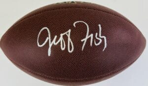 JEFF FISHER SIGNED NFL FOOTBALL ST LOUIS RAMS TENNESSEE TITANS AUTOGRAPH COA J1