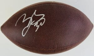 ZAC STACY SIGNED NFL FOOTBALL ST LOUIS RAMS VANDERBILT COMMODORES AUTOGRAPH J1