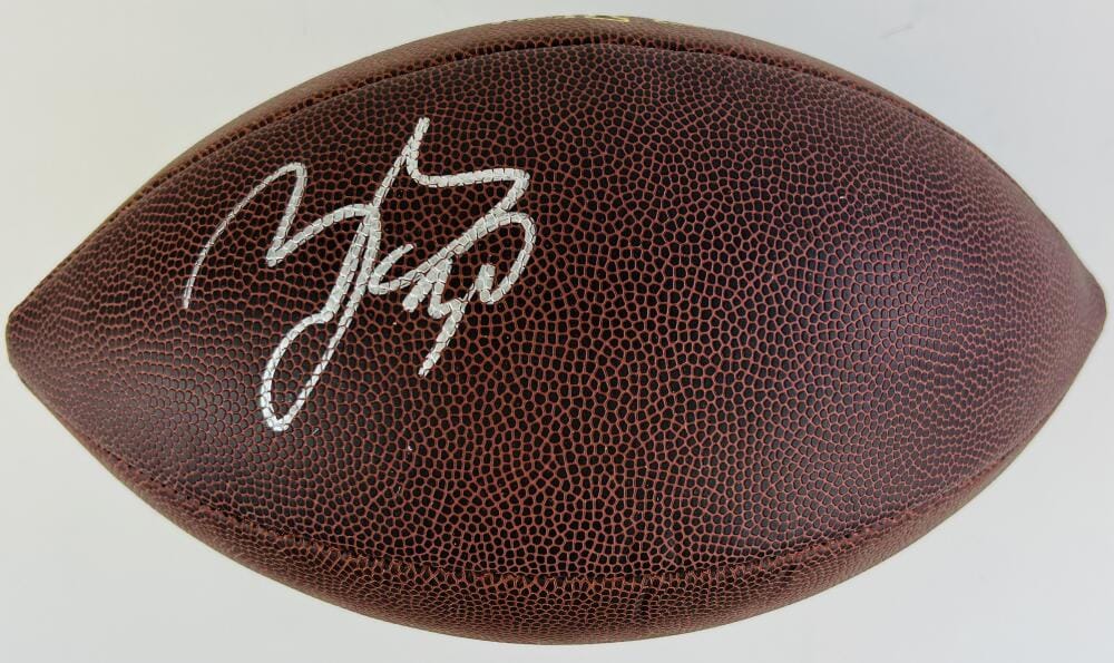 ZAC STACY SIGNED NFL FOOTBALL ST LOUIS RAMS VANDERBILT COMMODORES AUTOGRAPH J1