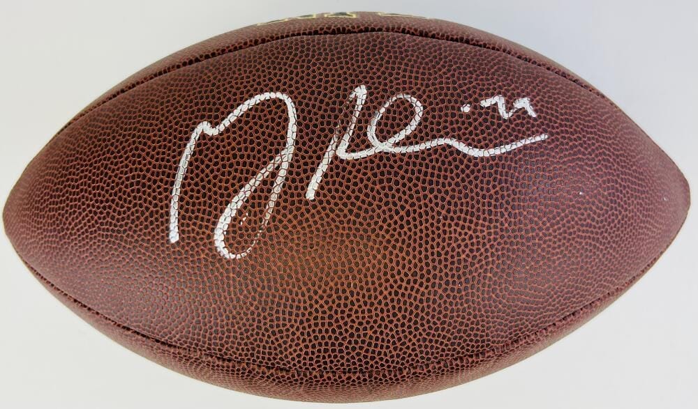 GREG ROBINSON SIGNED NFL FOOTBALL AUBURN TIGERS RAMS BROWNS LIONS AUTOGRAPH J1