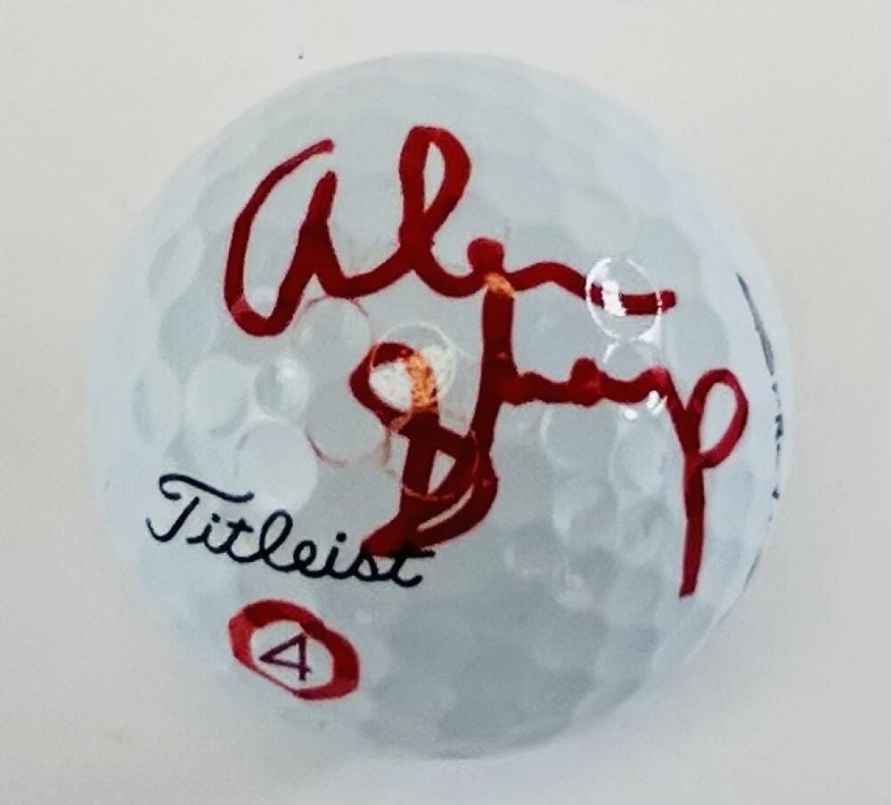 ALENA SHARP SIGNED USED TITLEIST PRO V1X GOLF BALL LPGA U.S. OPEN AUTOGRAPH K1