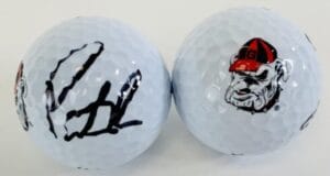 PATRICK REED SIGNED GEORGIA BULLDOGS GOLF BALL AUGUSTA MASTERS PGA AUTOGRAPH COA K5